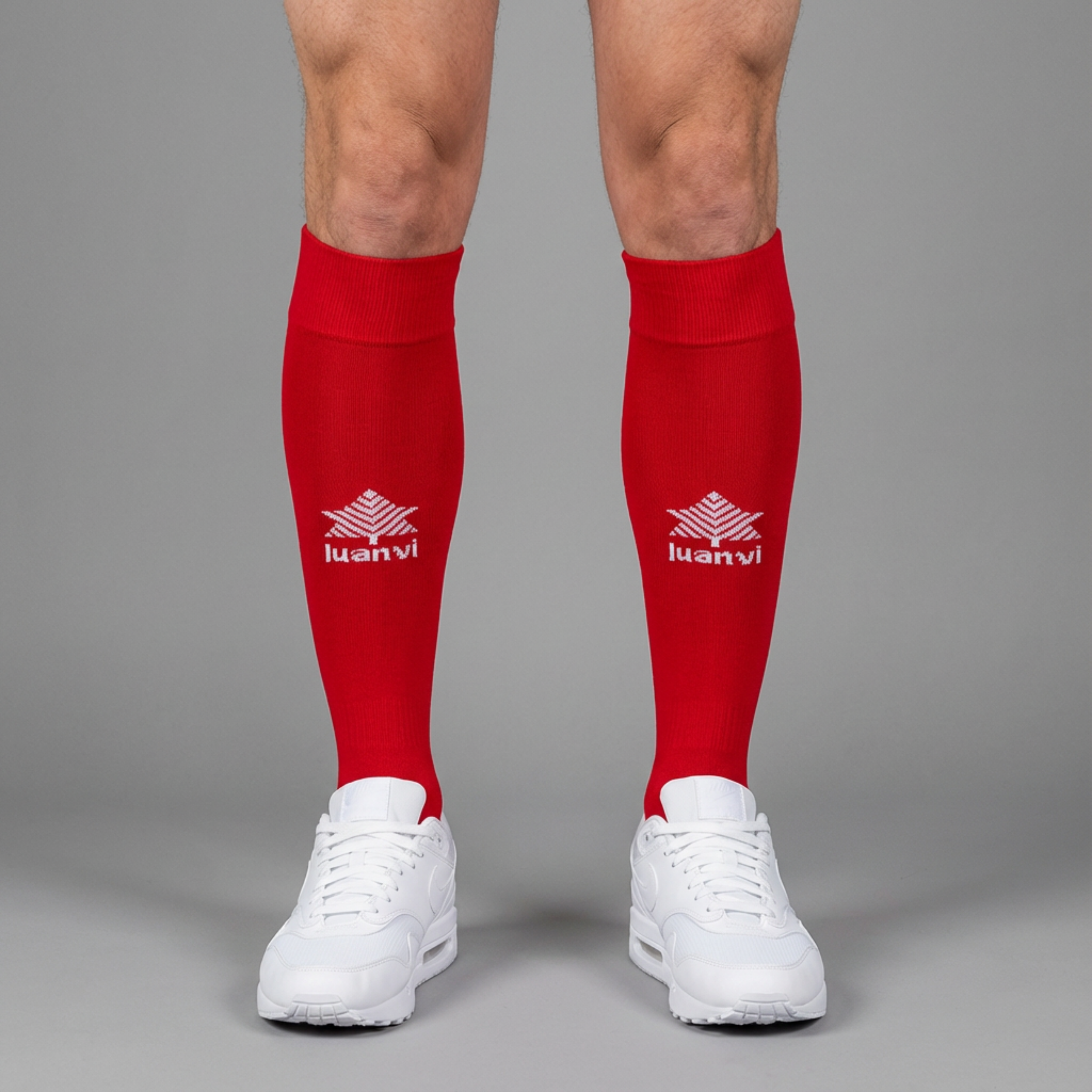 Media Tiro - Rojo/Blanco