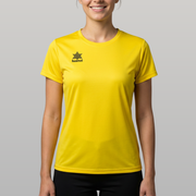 Camiseta Pol Sra - Amarillo
