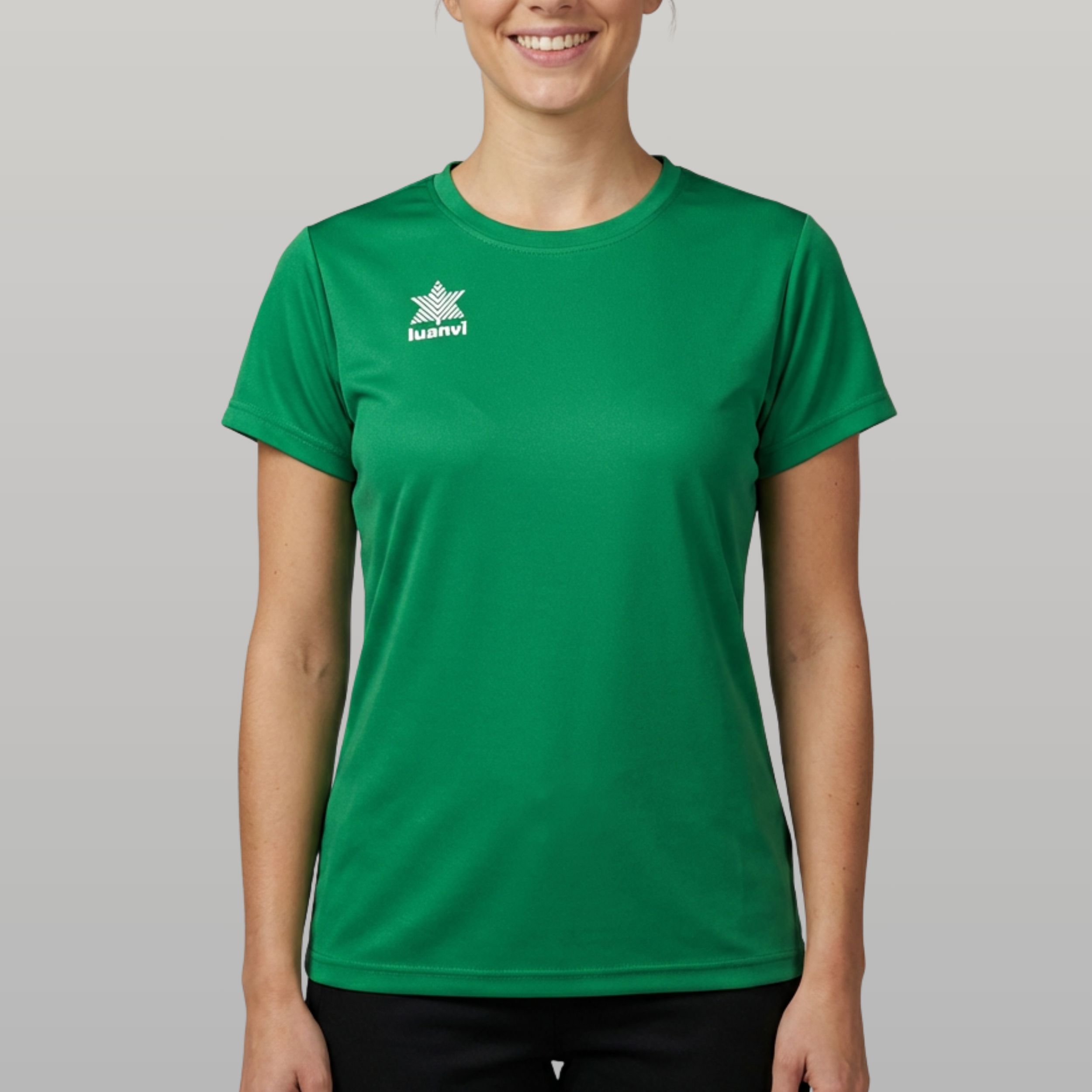 Camiseta Pol Sra - Verde