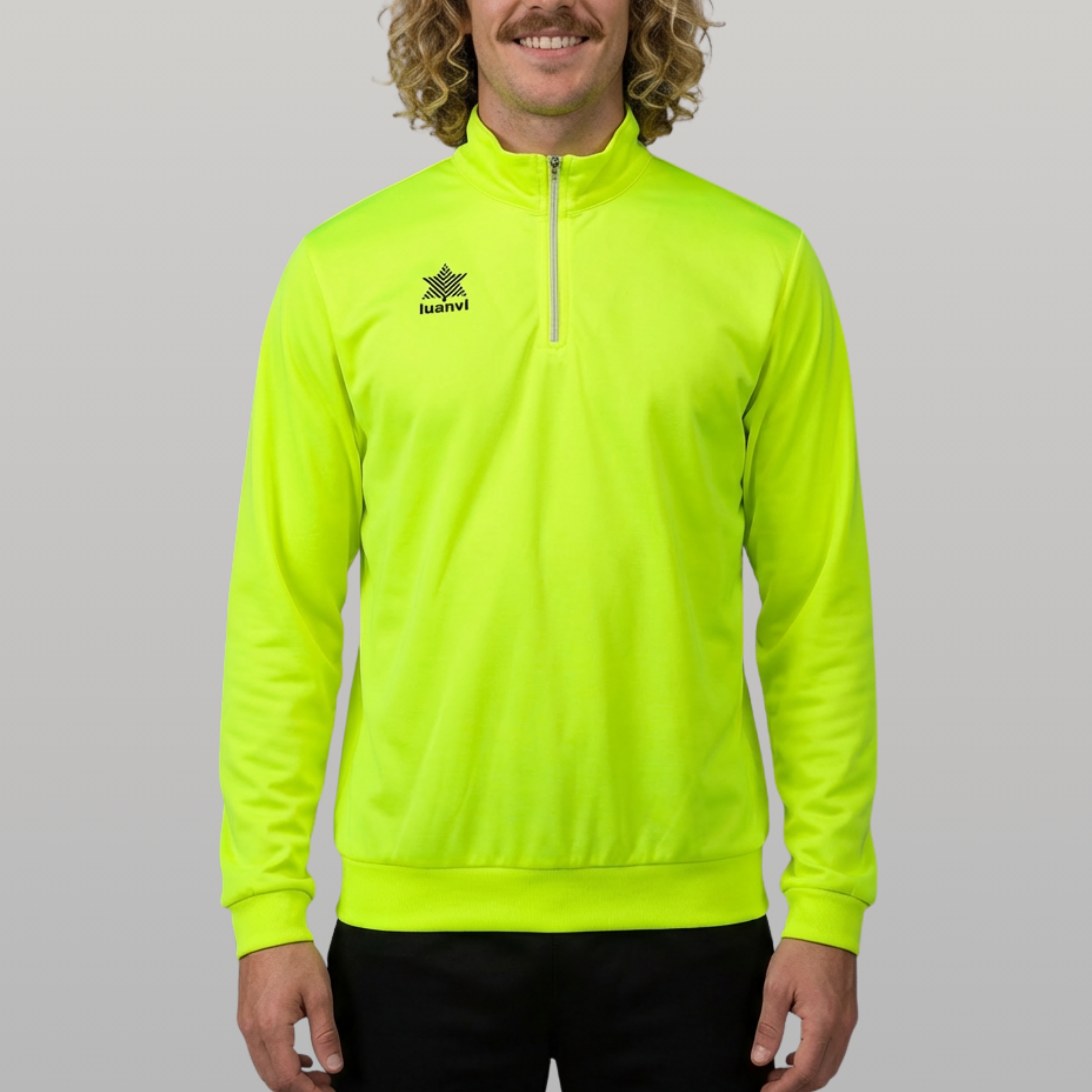 Sudadera Pol - Amarillo Flúor