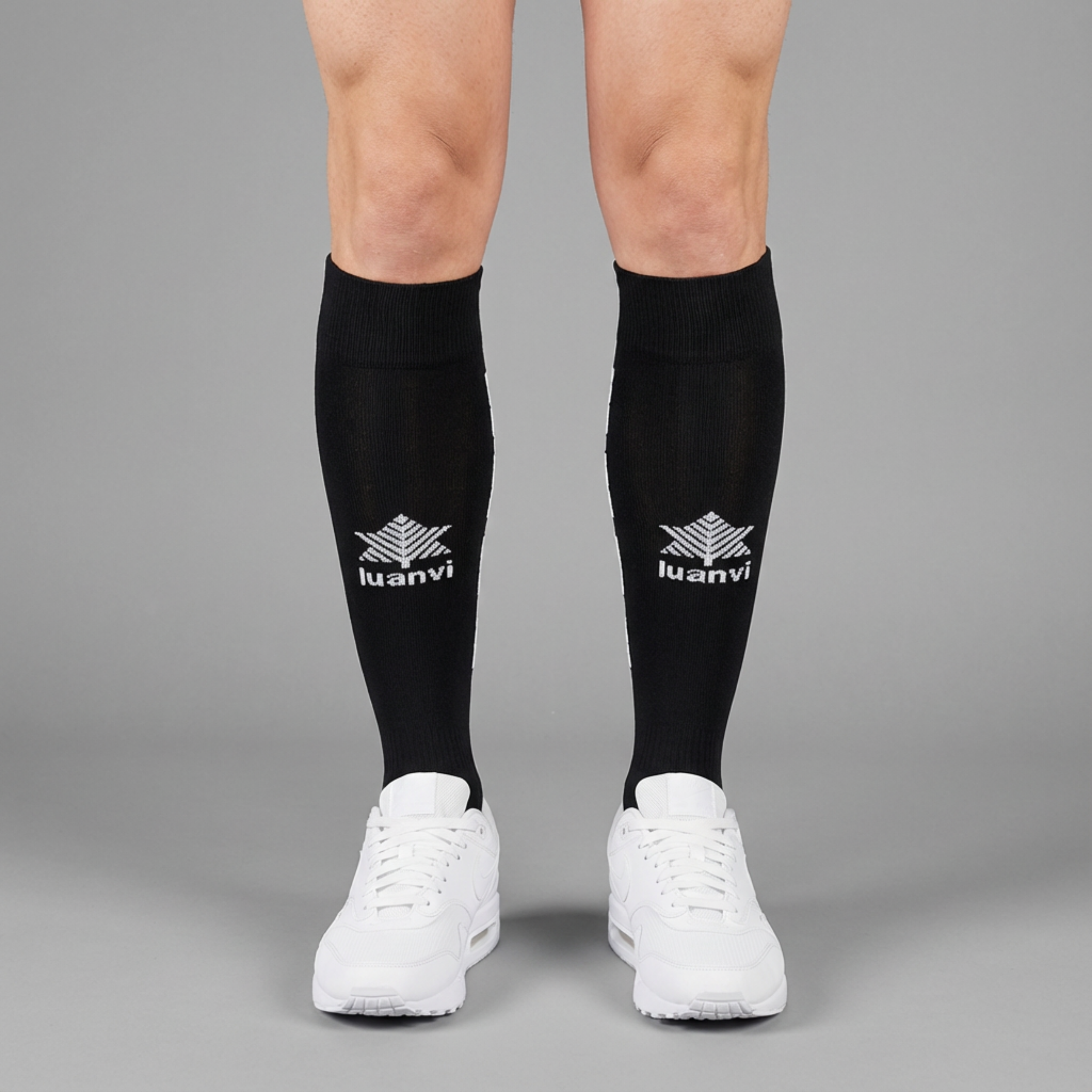 Media Tiro - Negro/Blanco