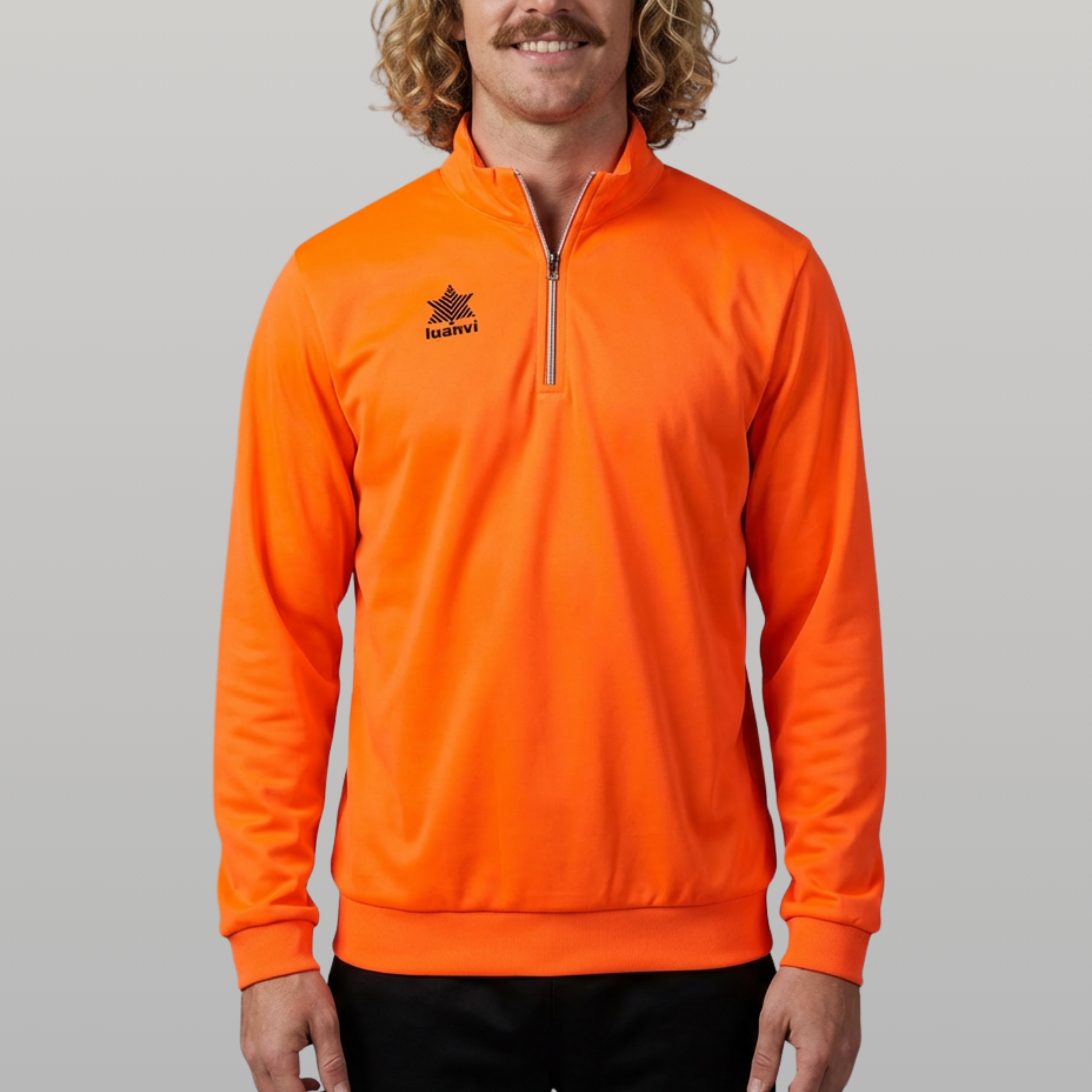 Sudadera Pol - Naranja Flúor