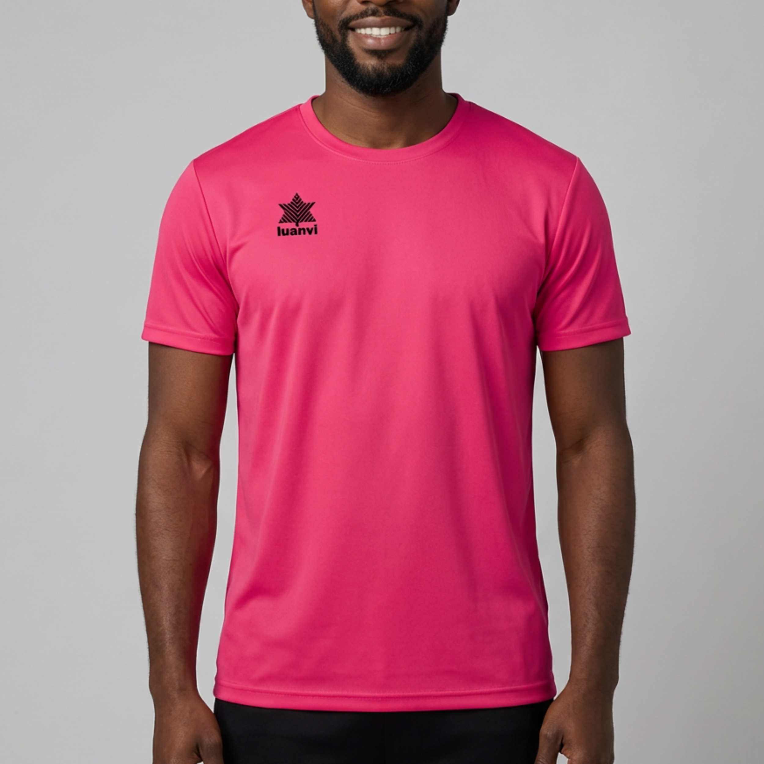 Camiseta Pol - Coral Flúor