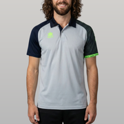 Polo Open - Gris/Negro