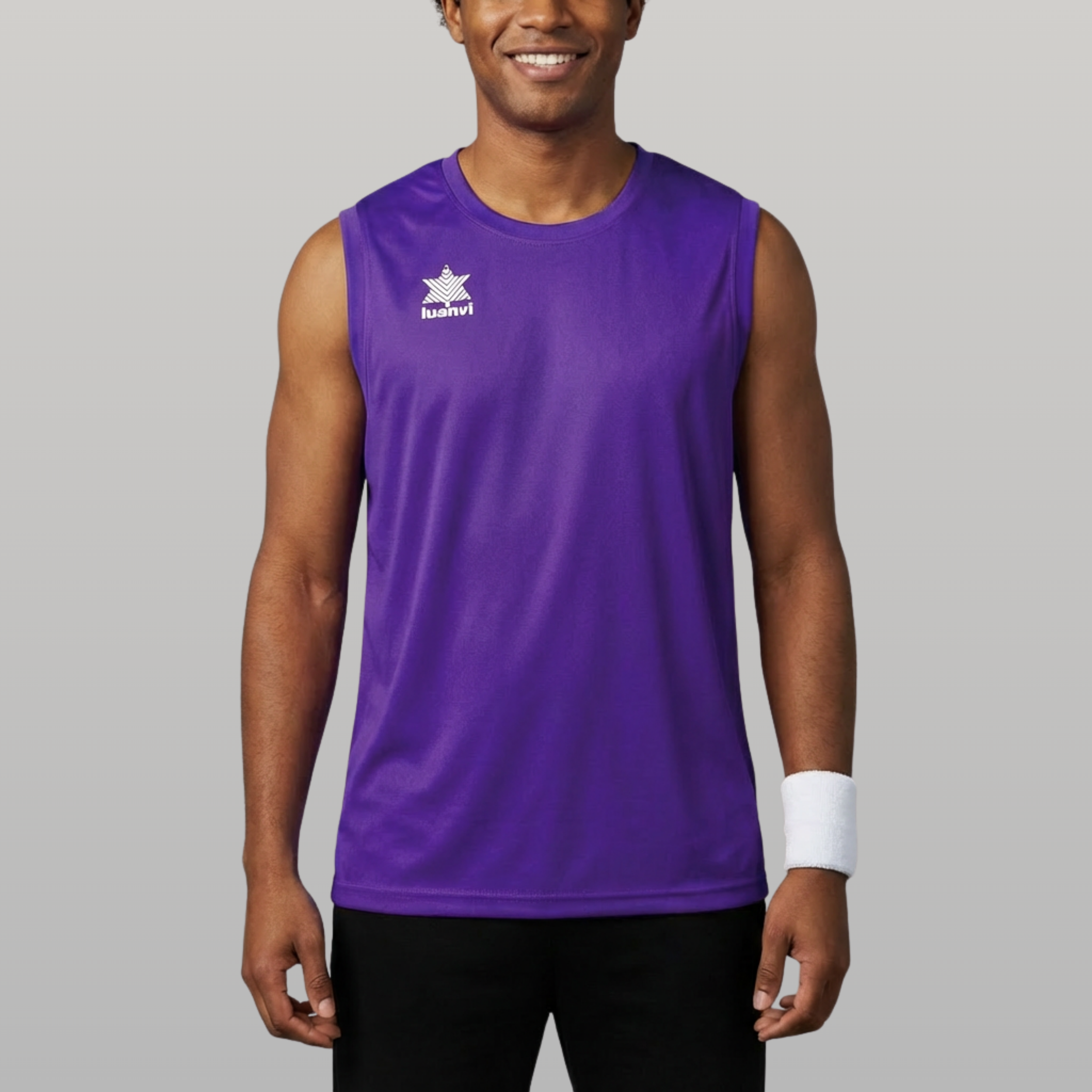 Camiseta sin mangas Pol - Morado