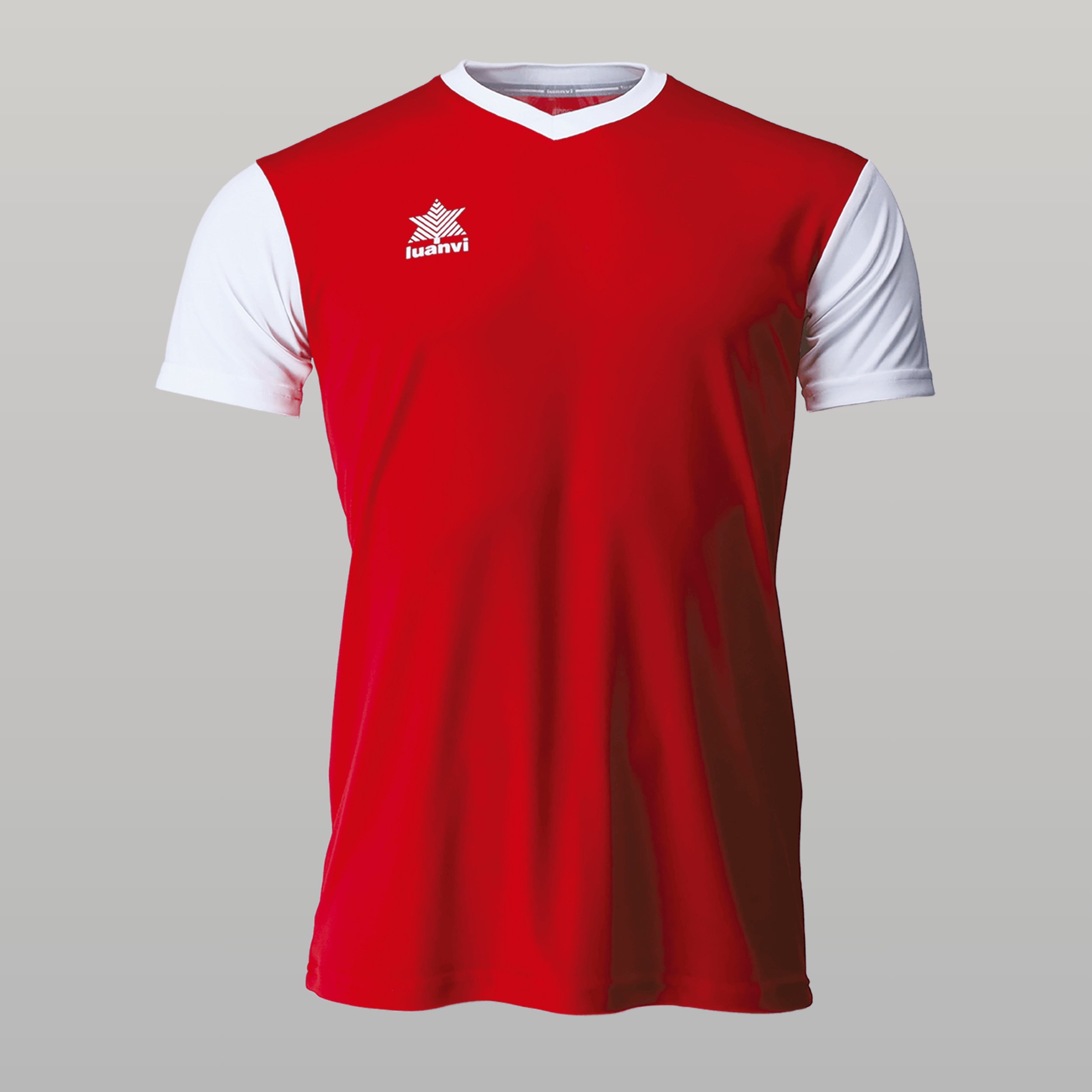 Camiseta Creta - Rojo/Blanco