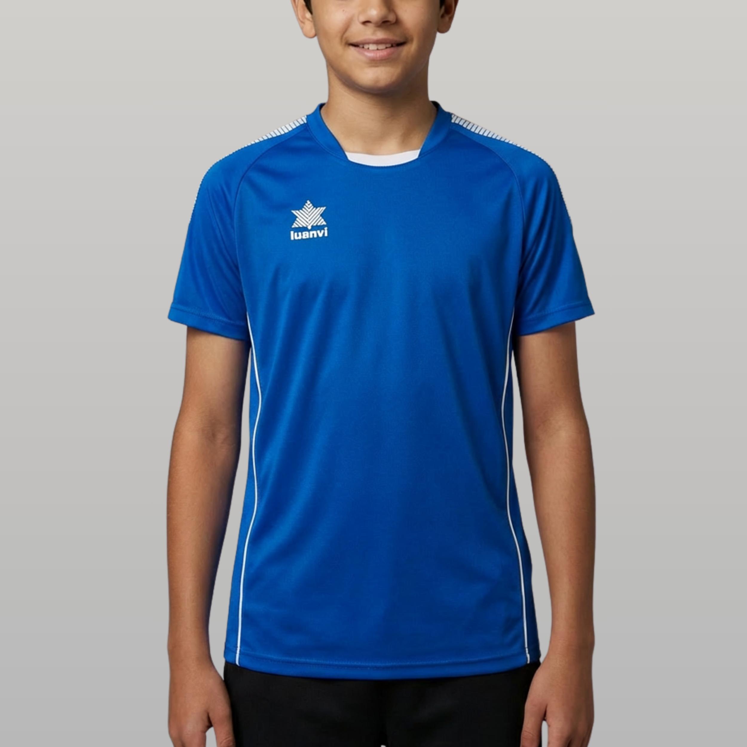 Camiseta Premium Niño - Azul