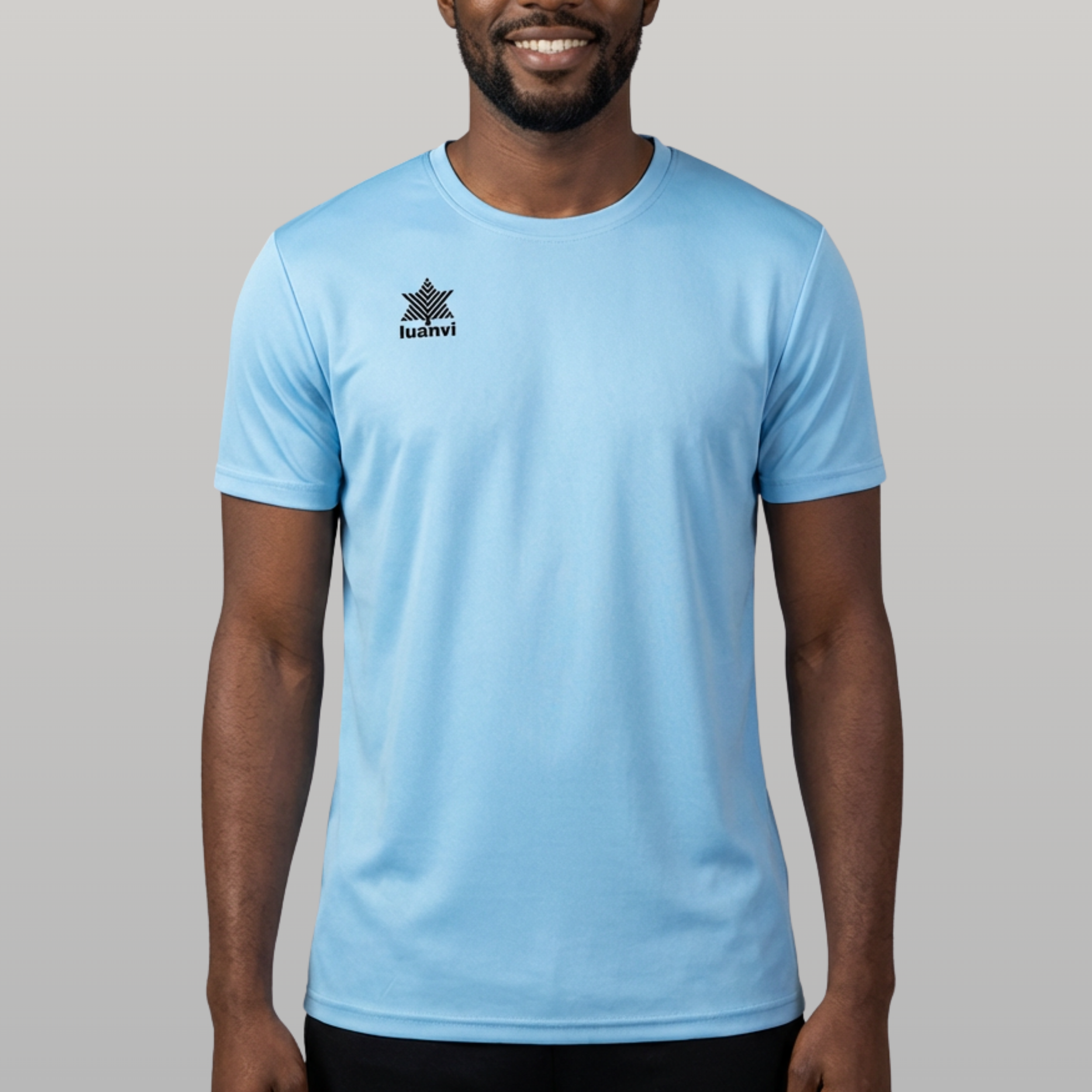 Camiseta Pol - Celeste