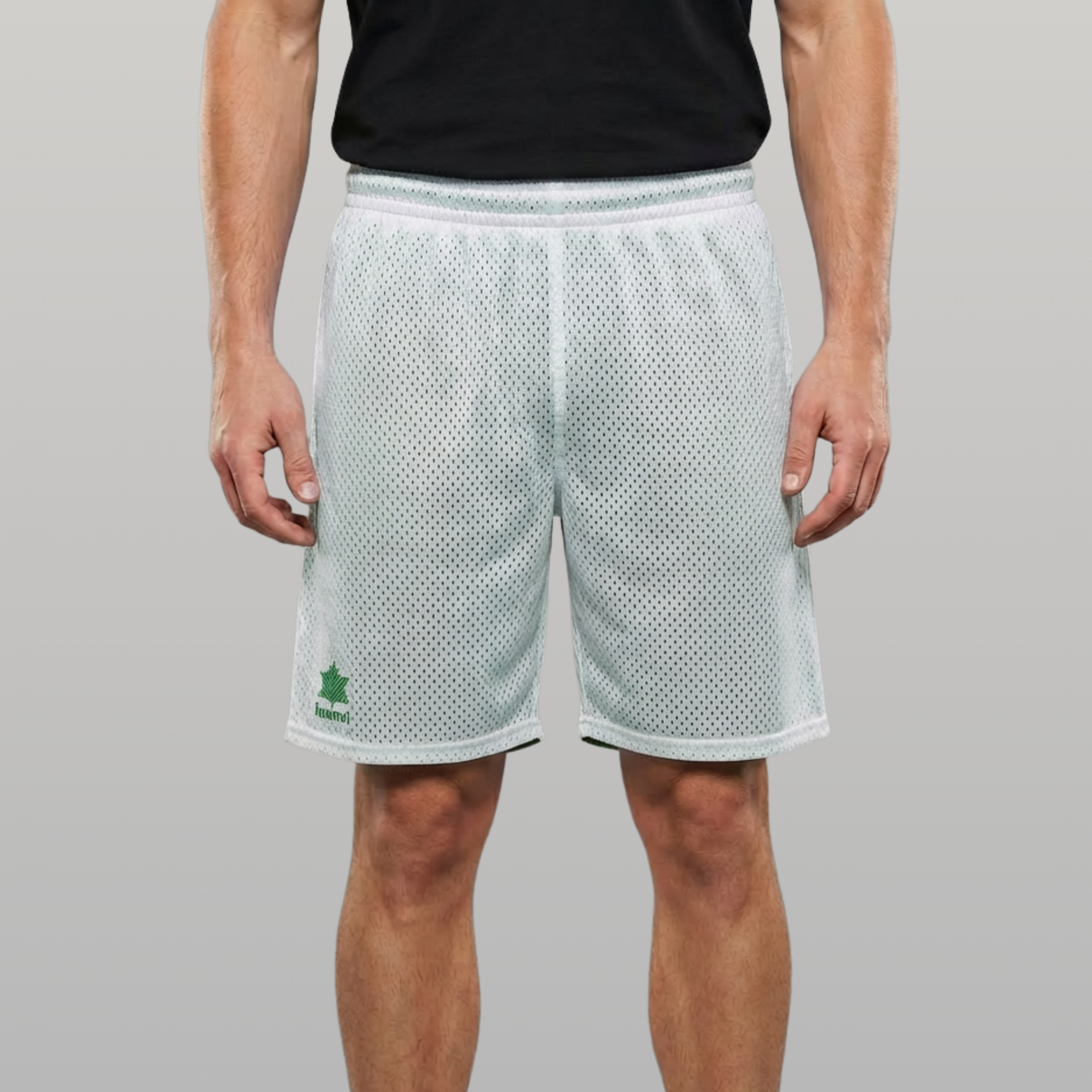 Short Reversible - Verde/Blanco