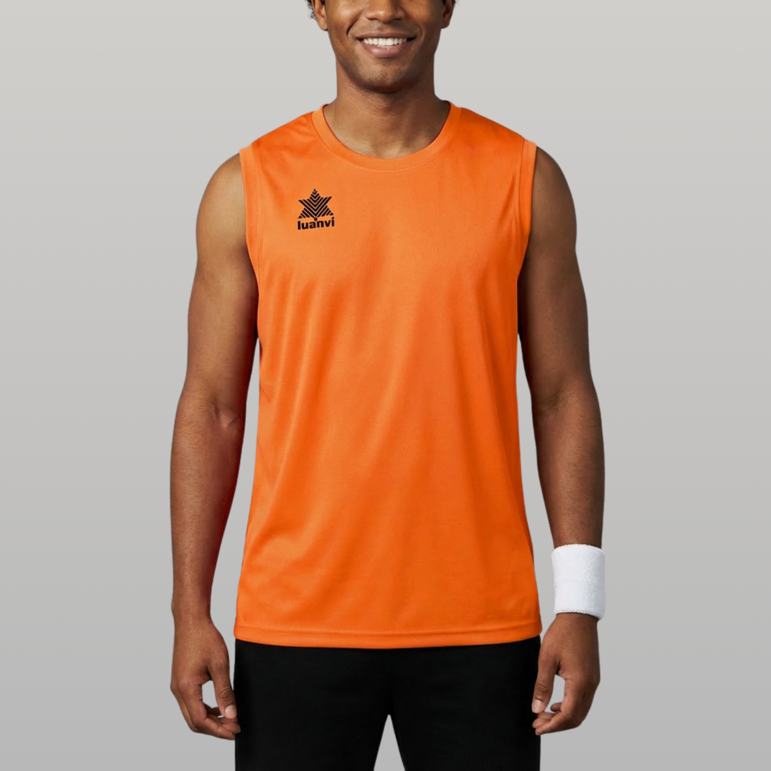 Camiseta sin mangas Pol - Naranja
