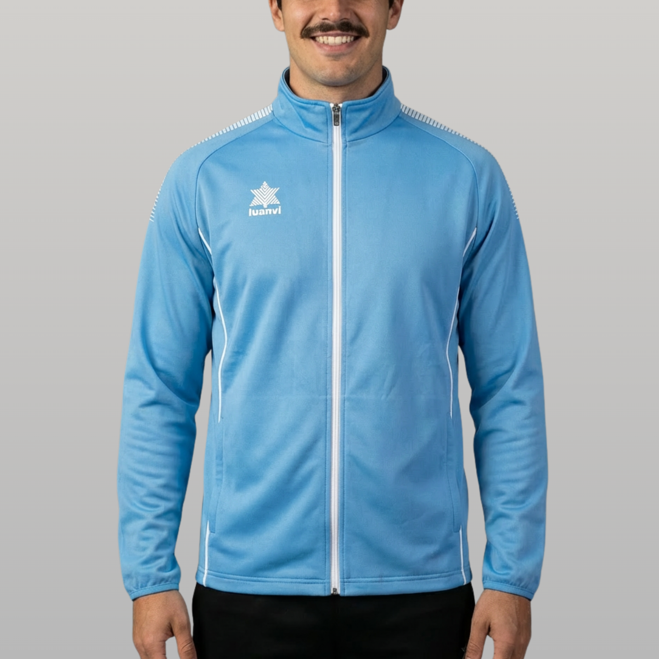 Chaqueta Premium - Celeste