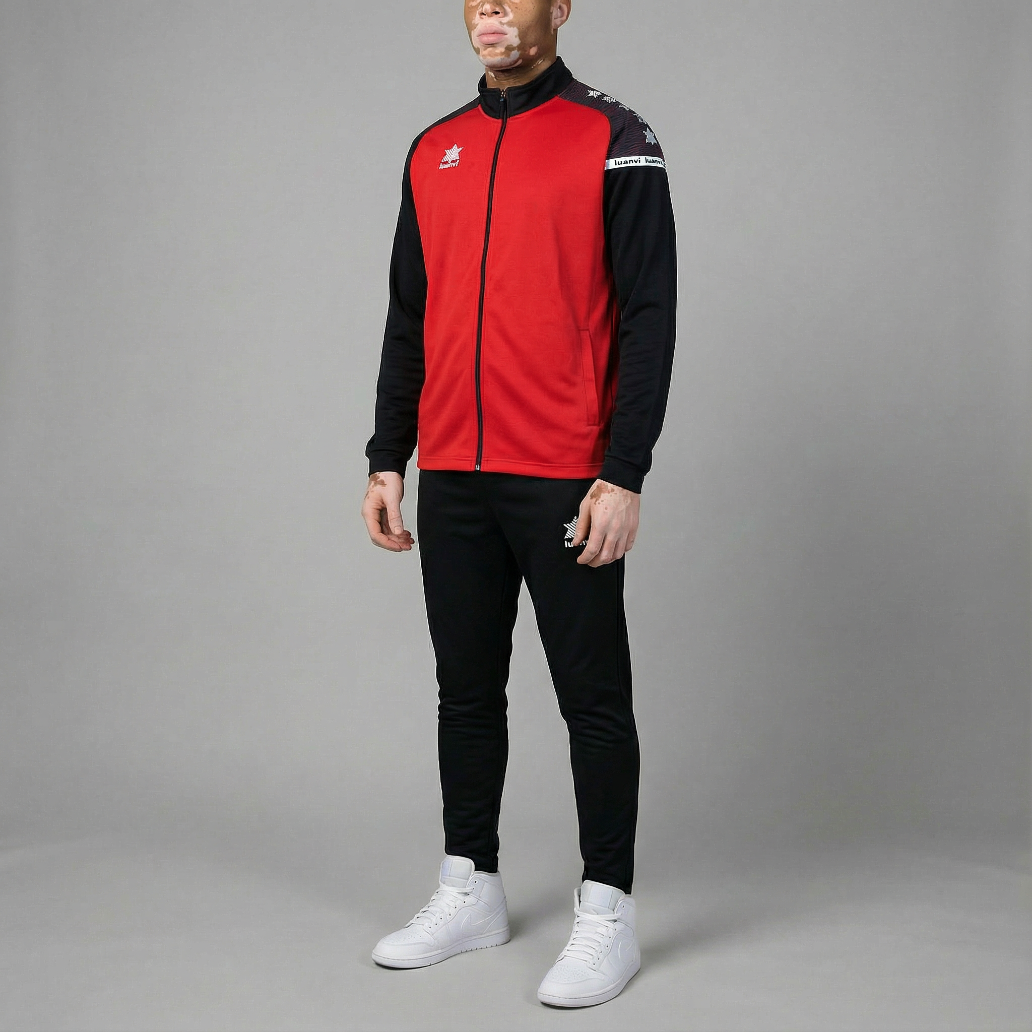 Chándal Open - Rojo/Negro