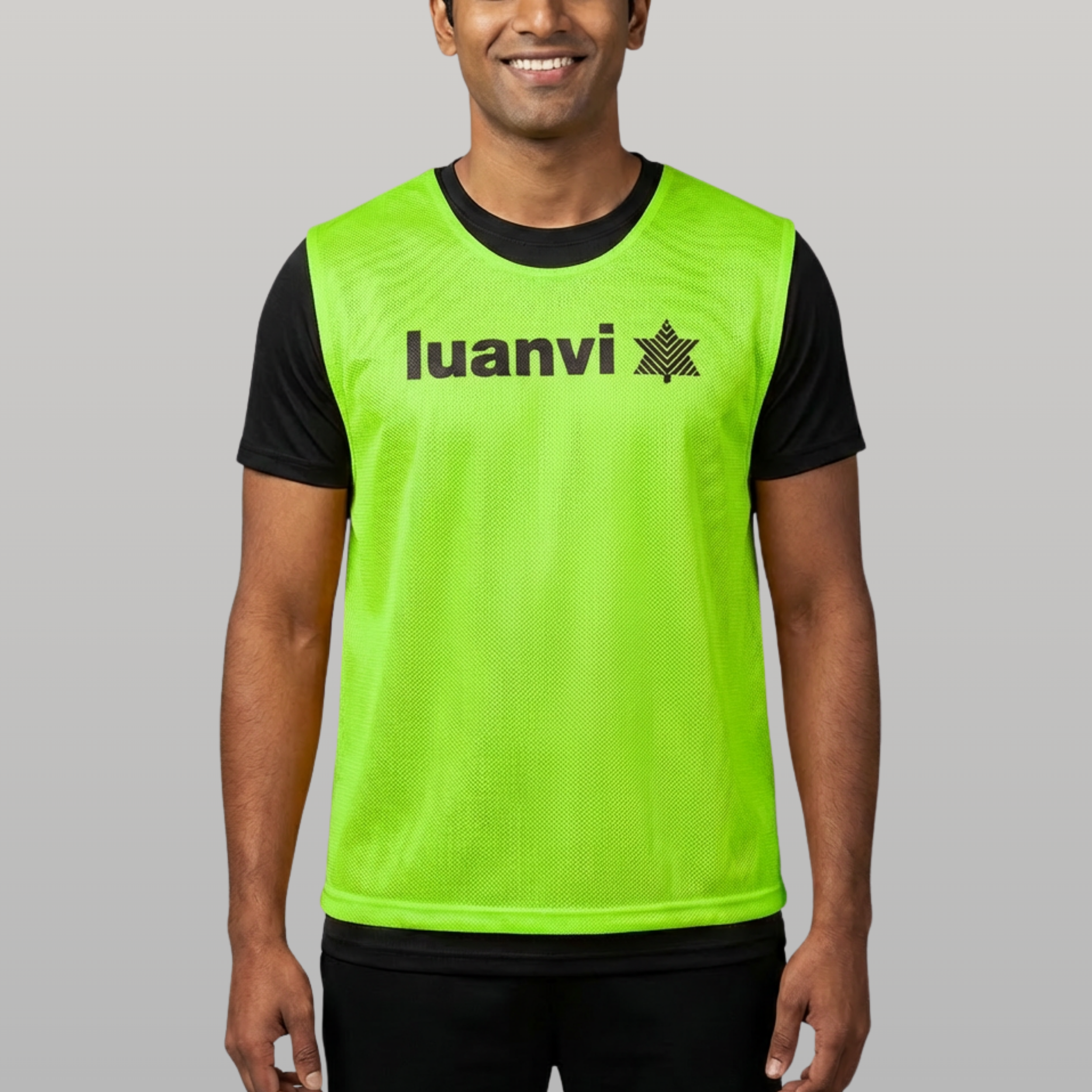 Pack de 5 Petos Reversibles Campus - Azul Flúor/Rosa Flúor