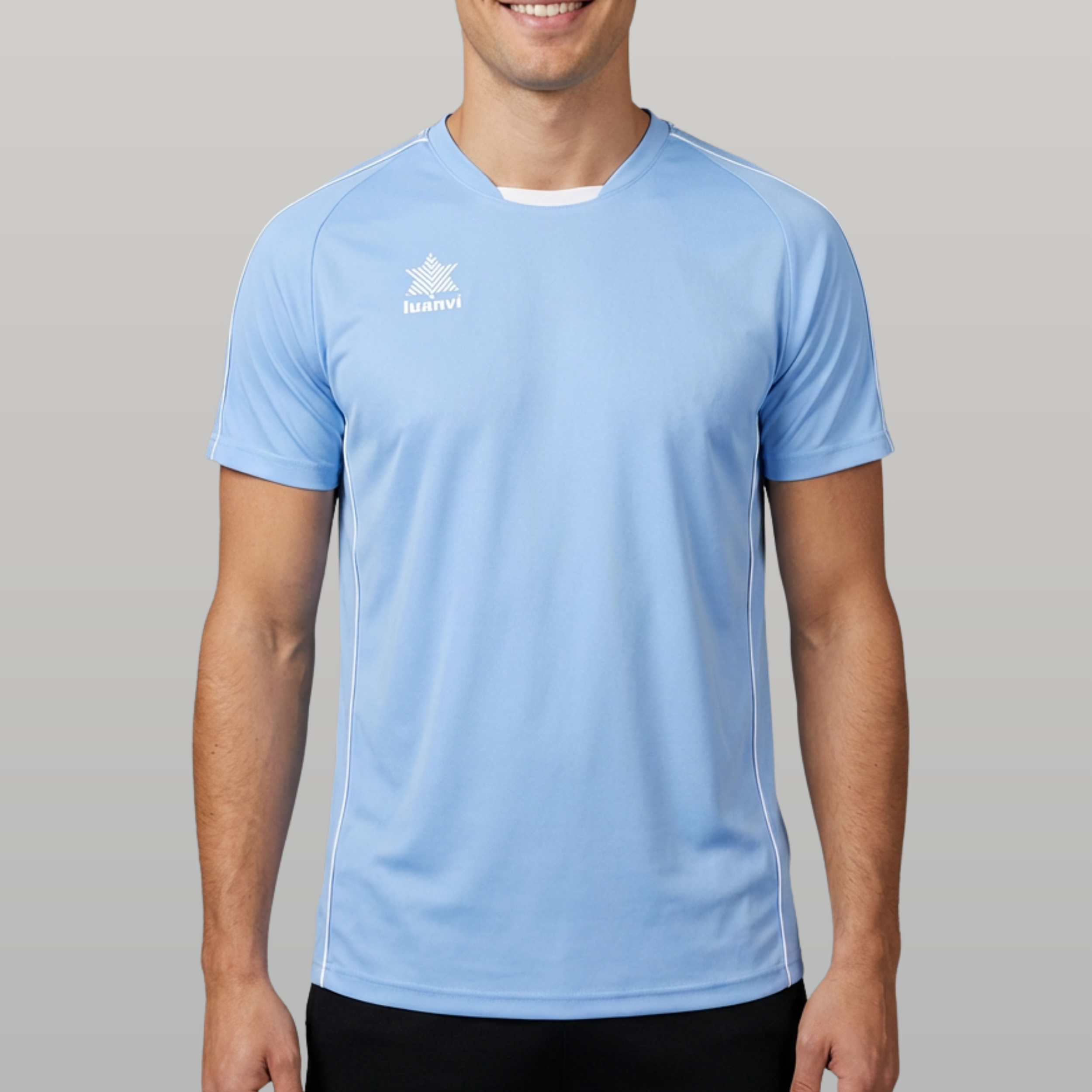 Camiseta Premium - Celeste