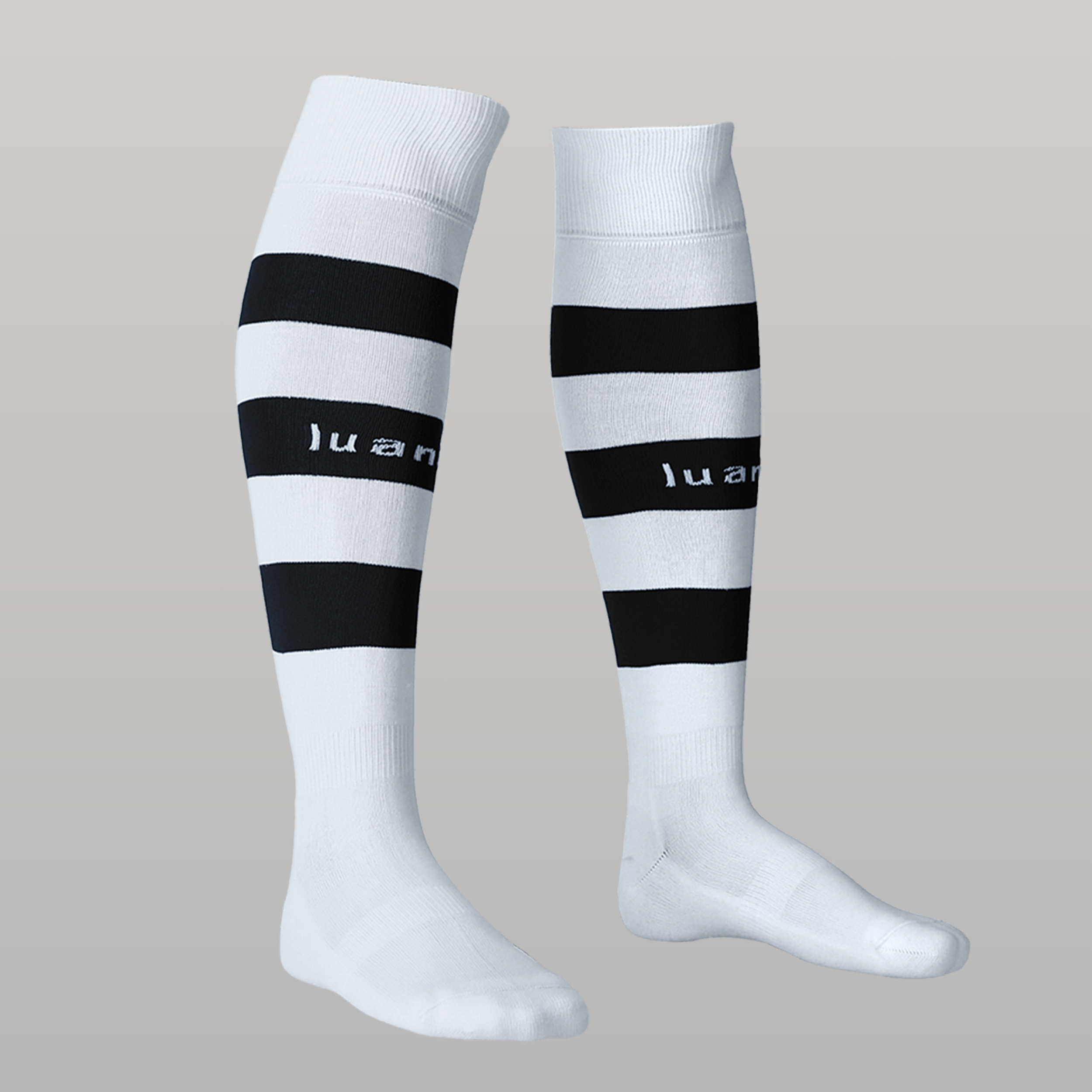 Media Listada - Blanco/Negro