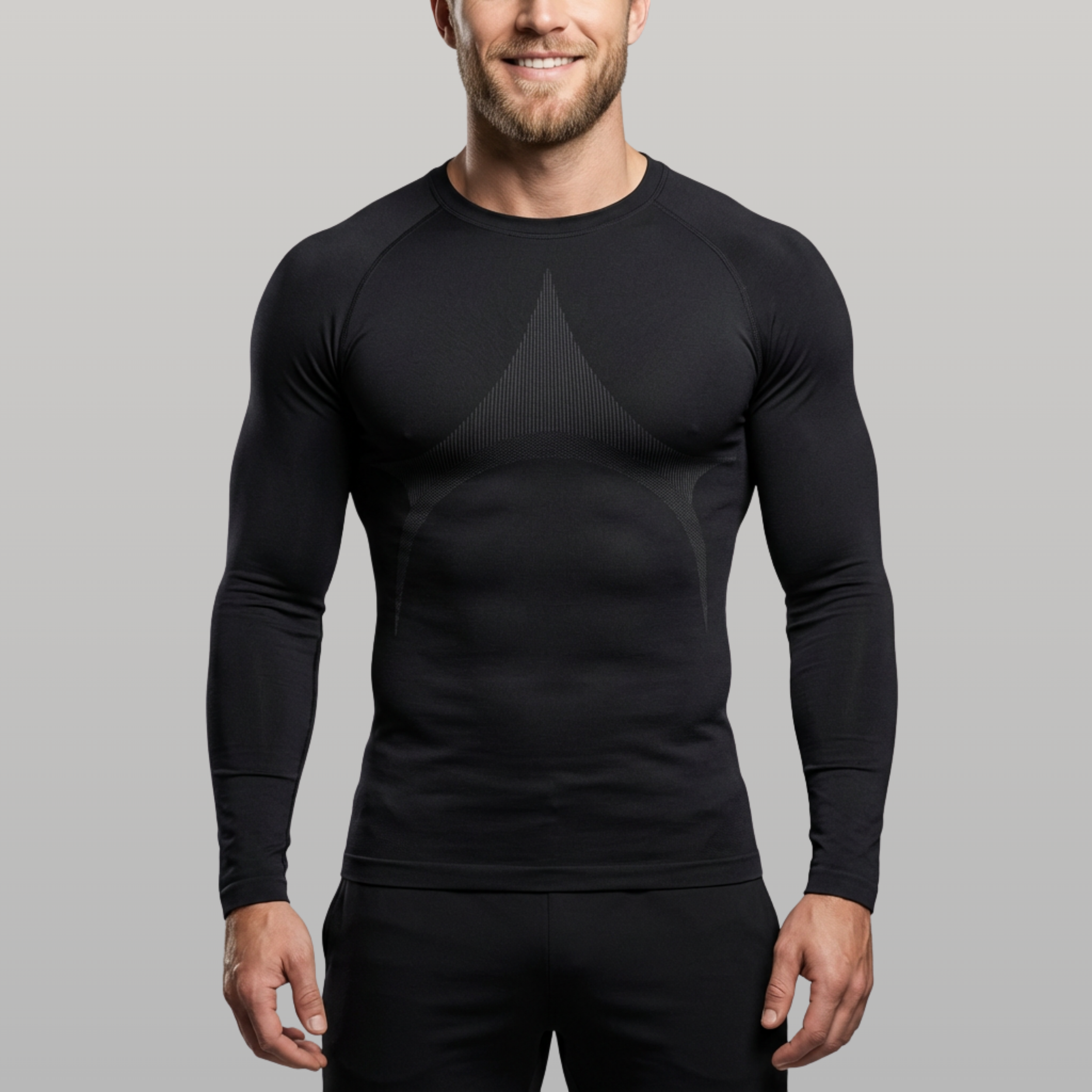 Camiseta Térmica Sahara II - Negro