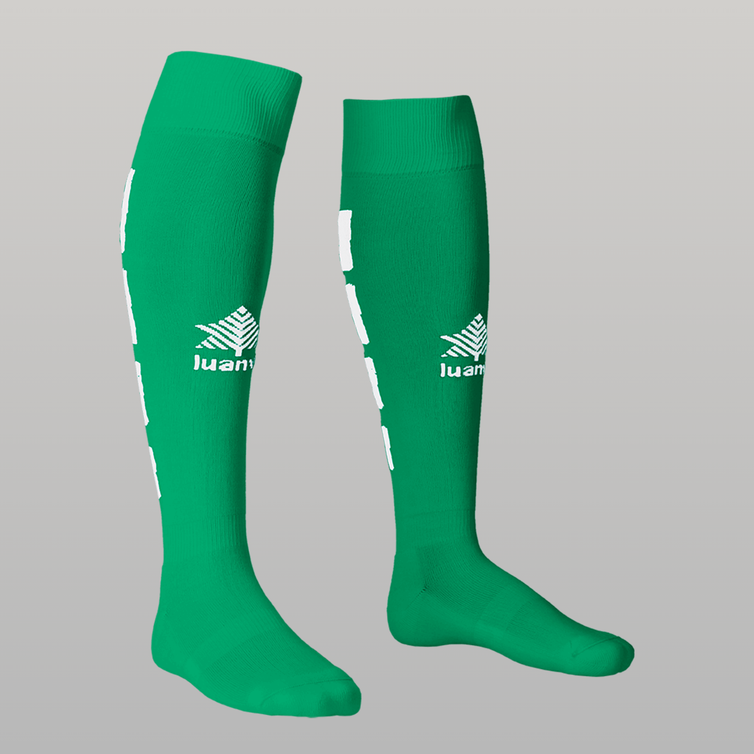 Media Tiro - Verde/Blanco