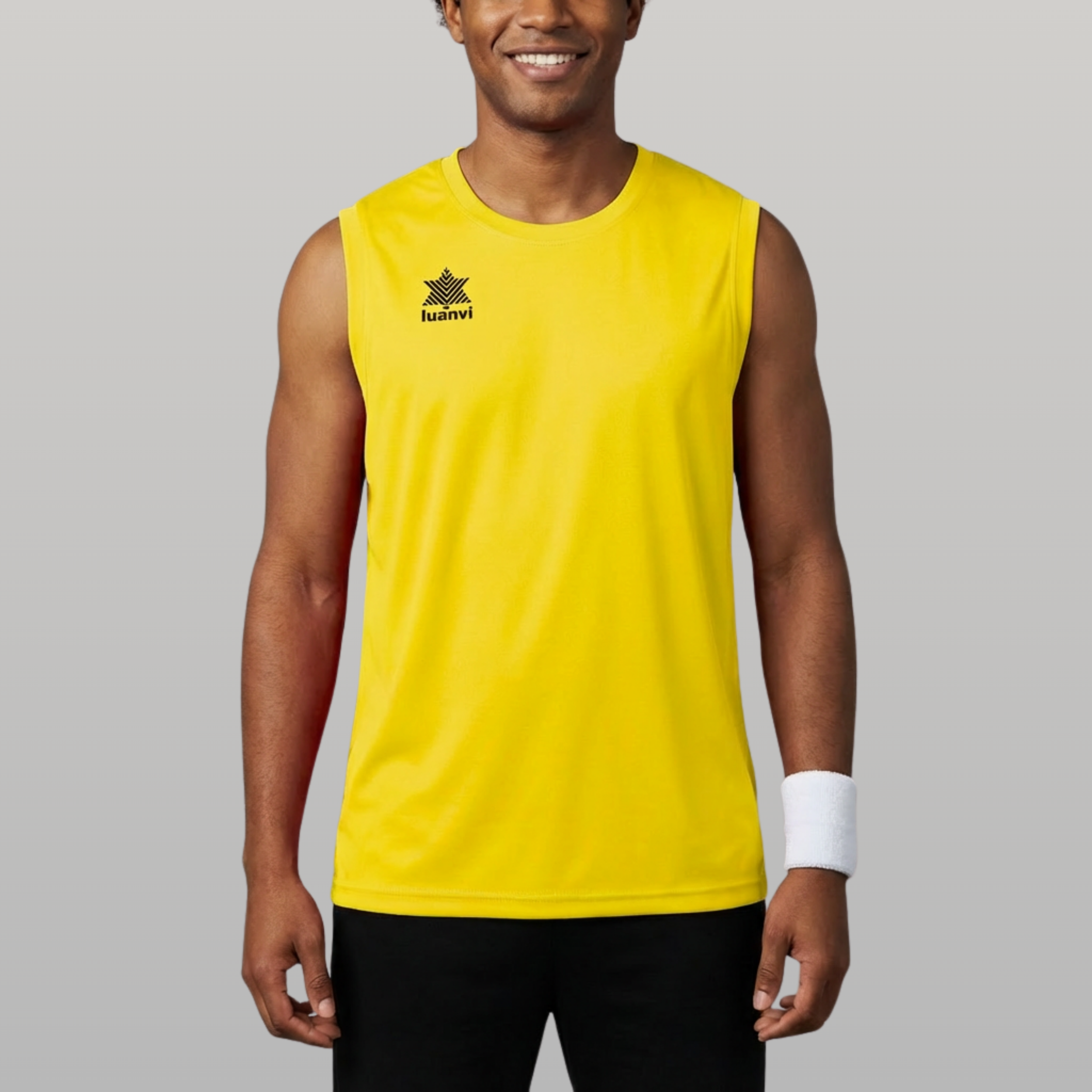 Camiseta sin mangas Pol - Amarillo