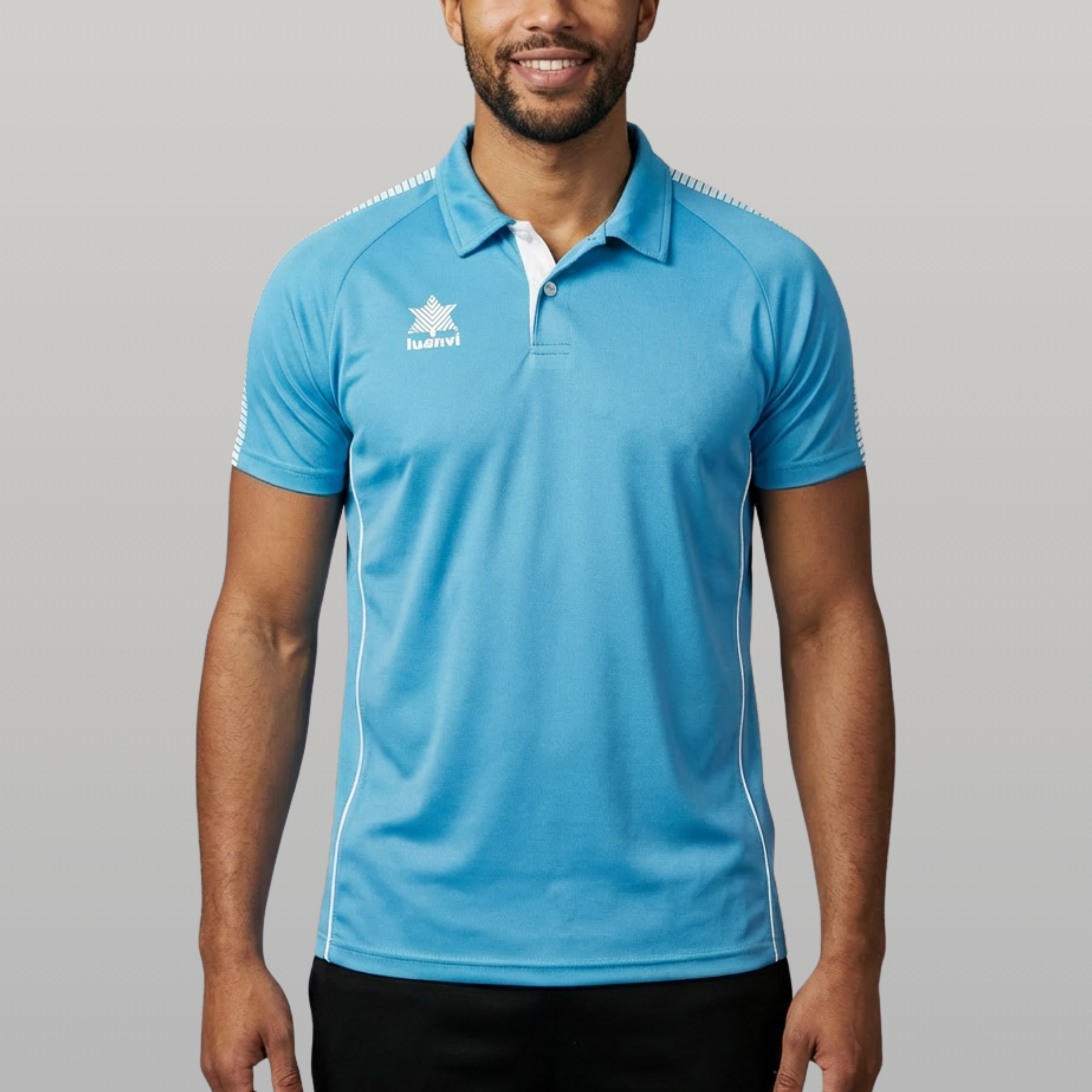 Polo Premium - Celeste