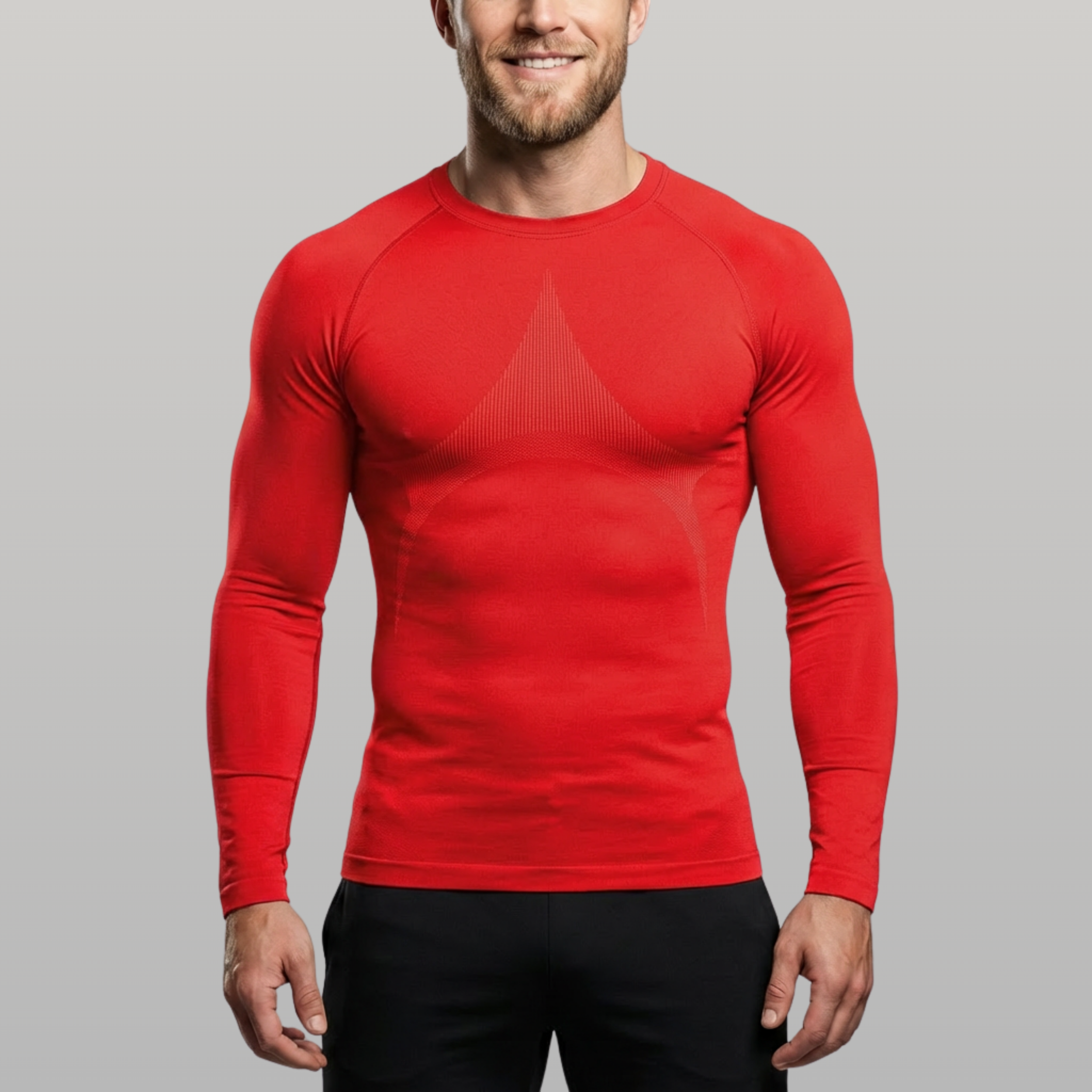 Camiseta Térmica Sahara II - Rojo