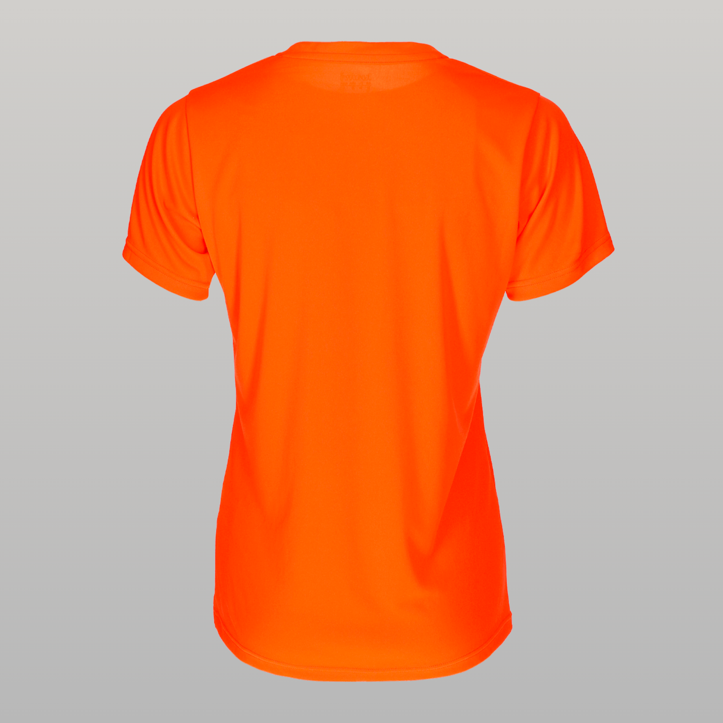 Camiseta Pol Sra - Naranja Flúor