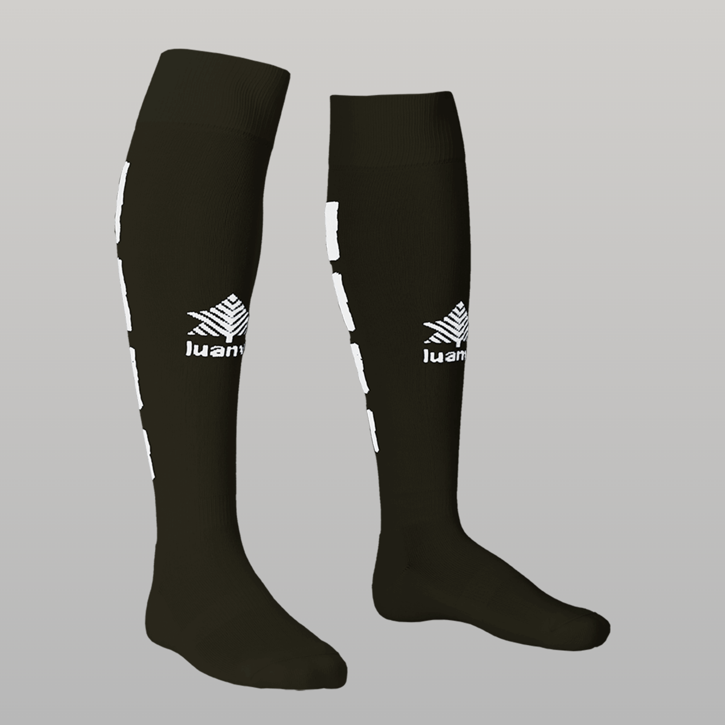 Media Tiro - Negro/Blanco