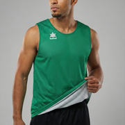 Camiseta sin mangas Reversible Triple - Verde/Blanco