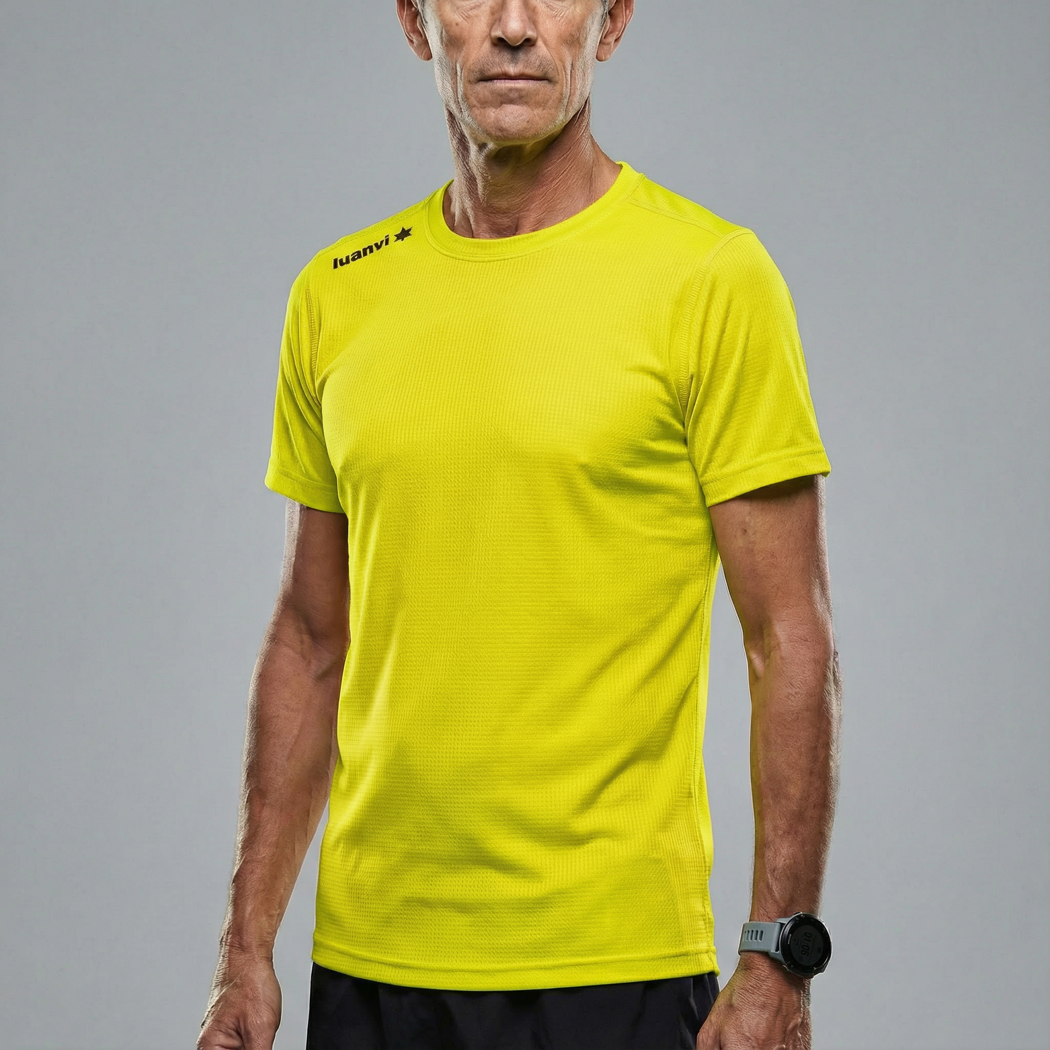 Pack de 5 Camisetas Nocaut Gama - Amarillo Flúor