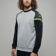 Sudadera Open - Gris/Negro