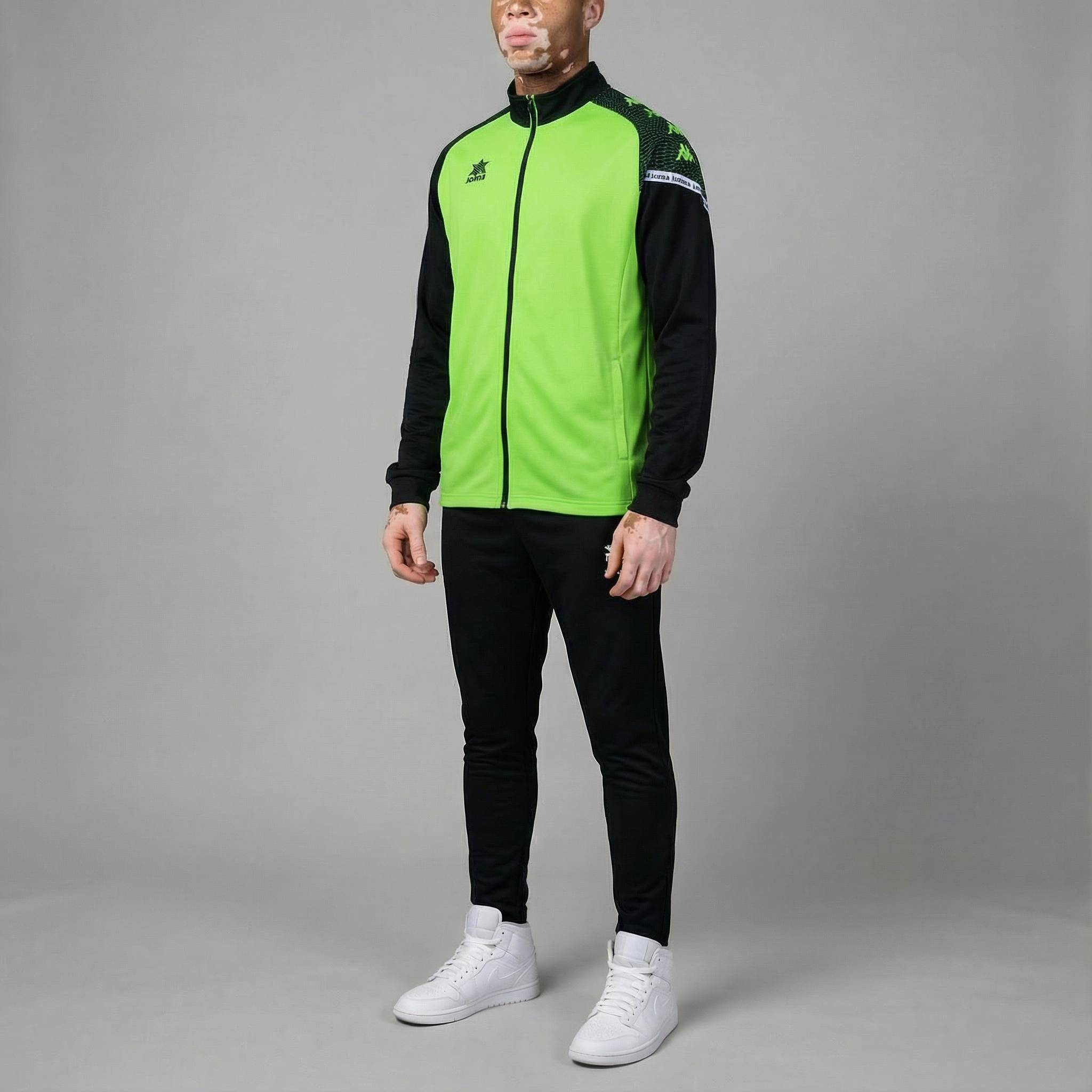 Chándal Open - Pistacho/Negro