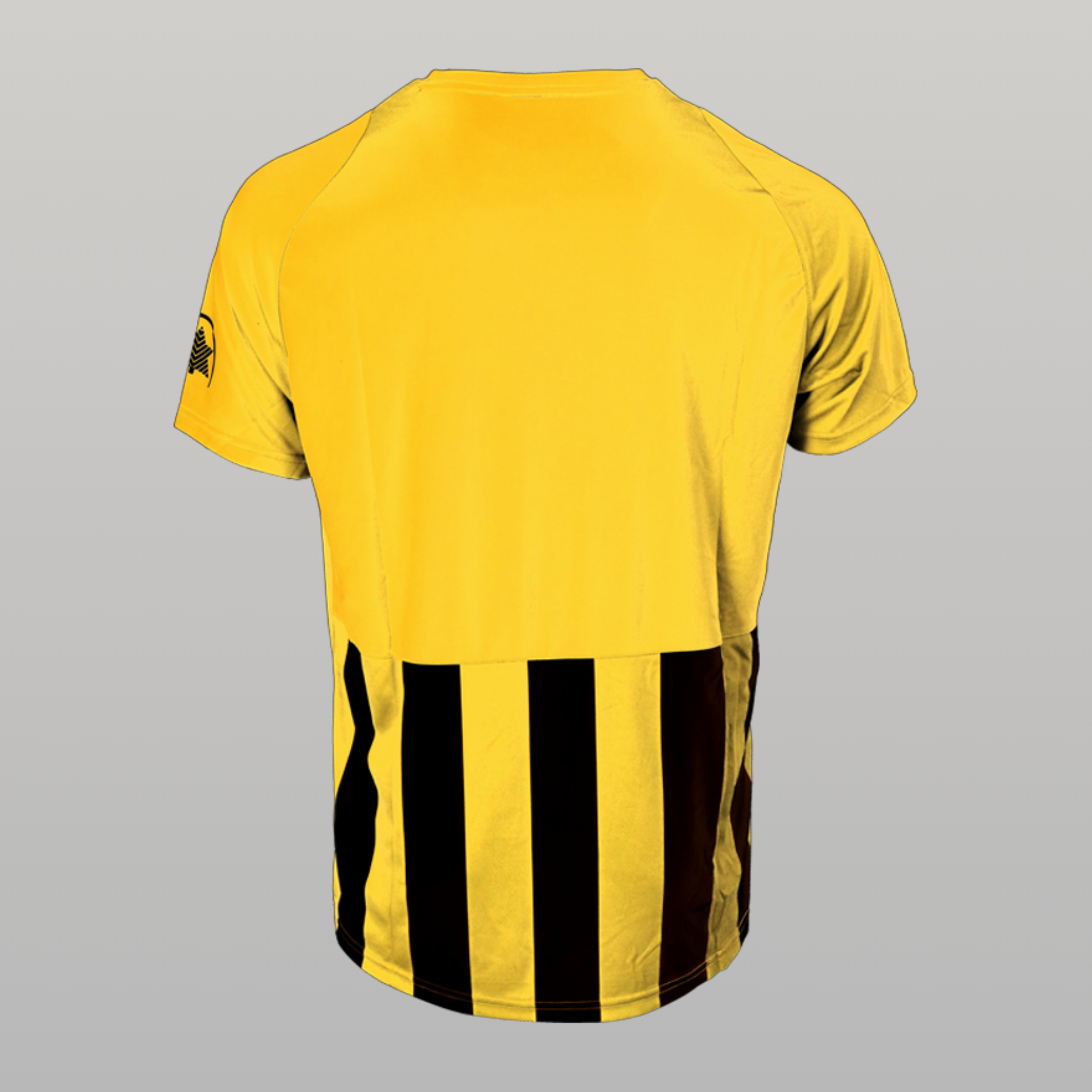 Camiseta New Listada - Amarillo/Negro