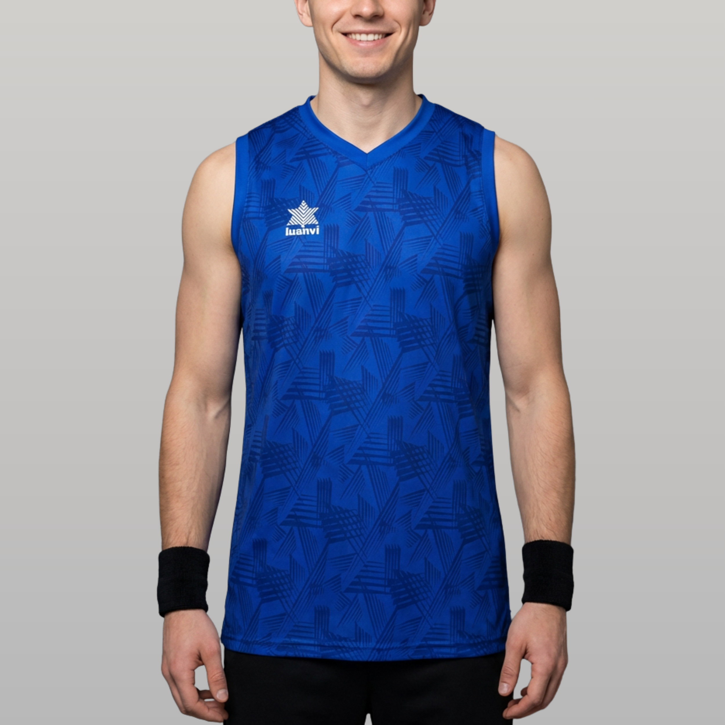 Camiseta sin mangas Porto - Azul