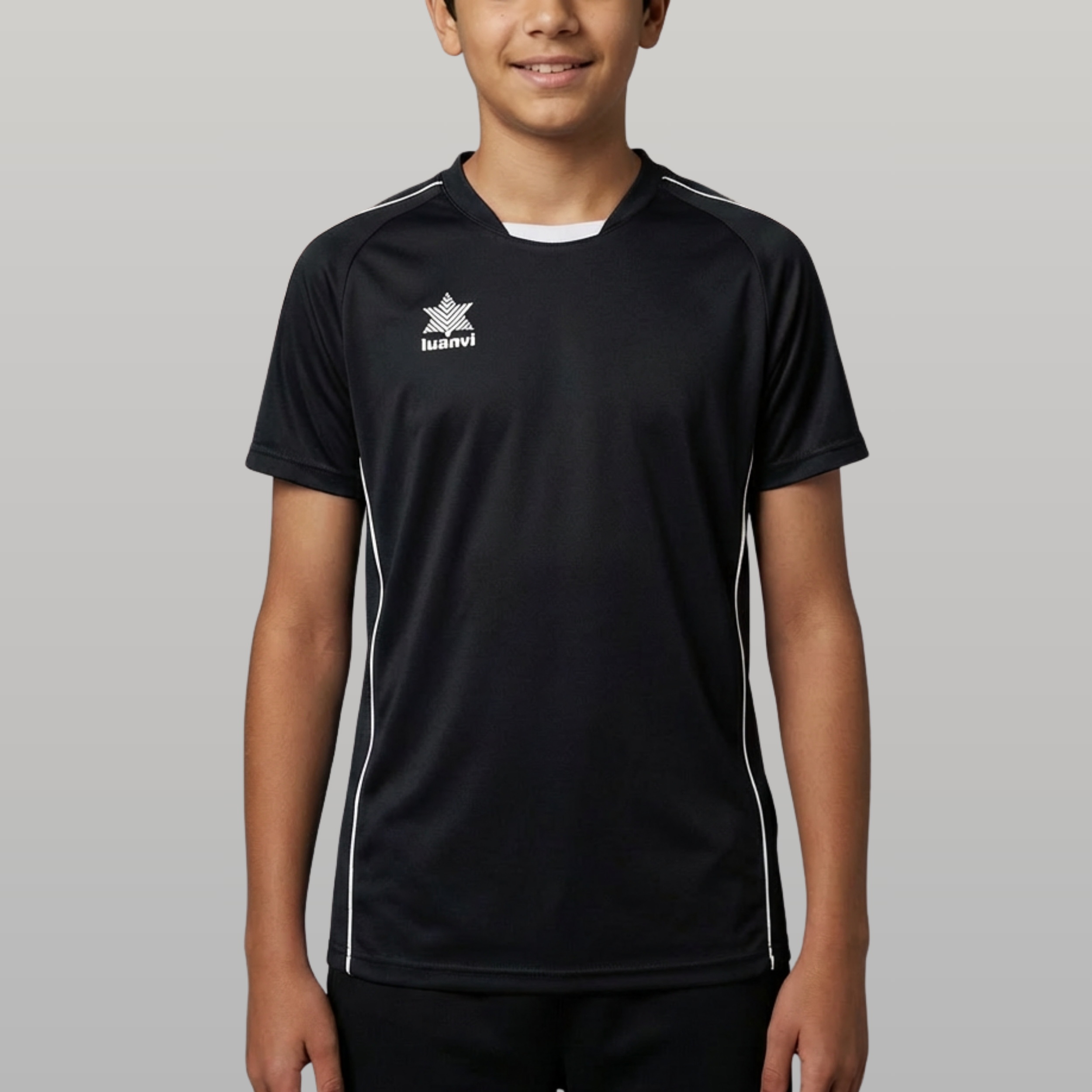 Camiseta Premium Niño - Negro