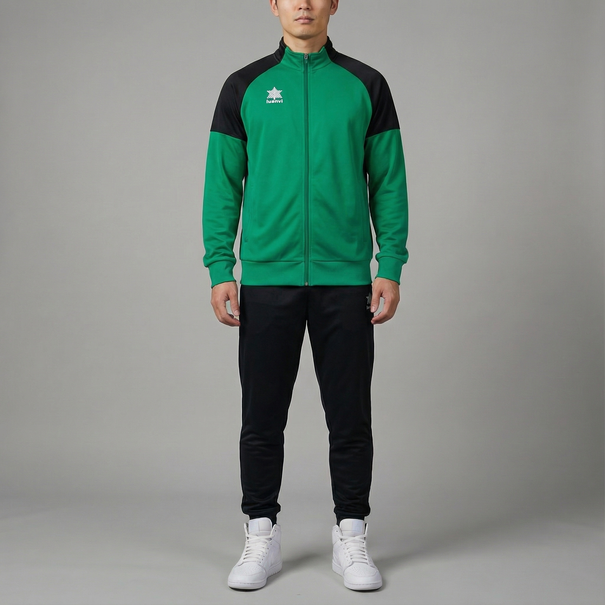 Chándal Nocaut - Verde/Negro