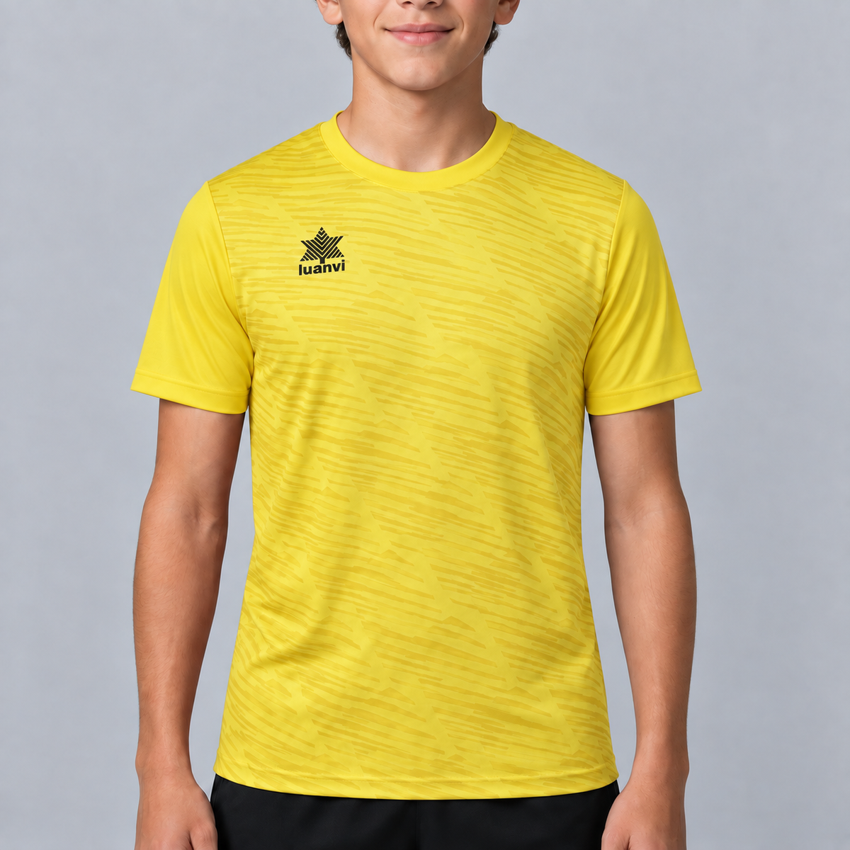 Camiseta Cosmos Niño - Amarillo