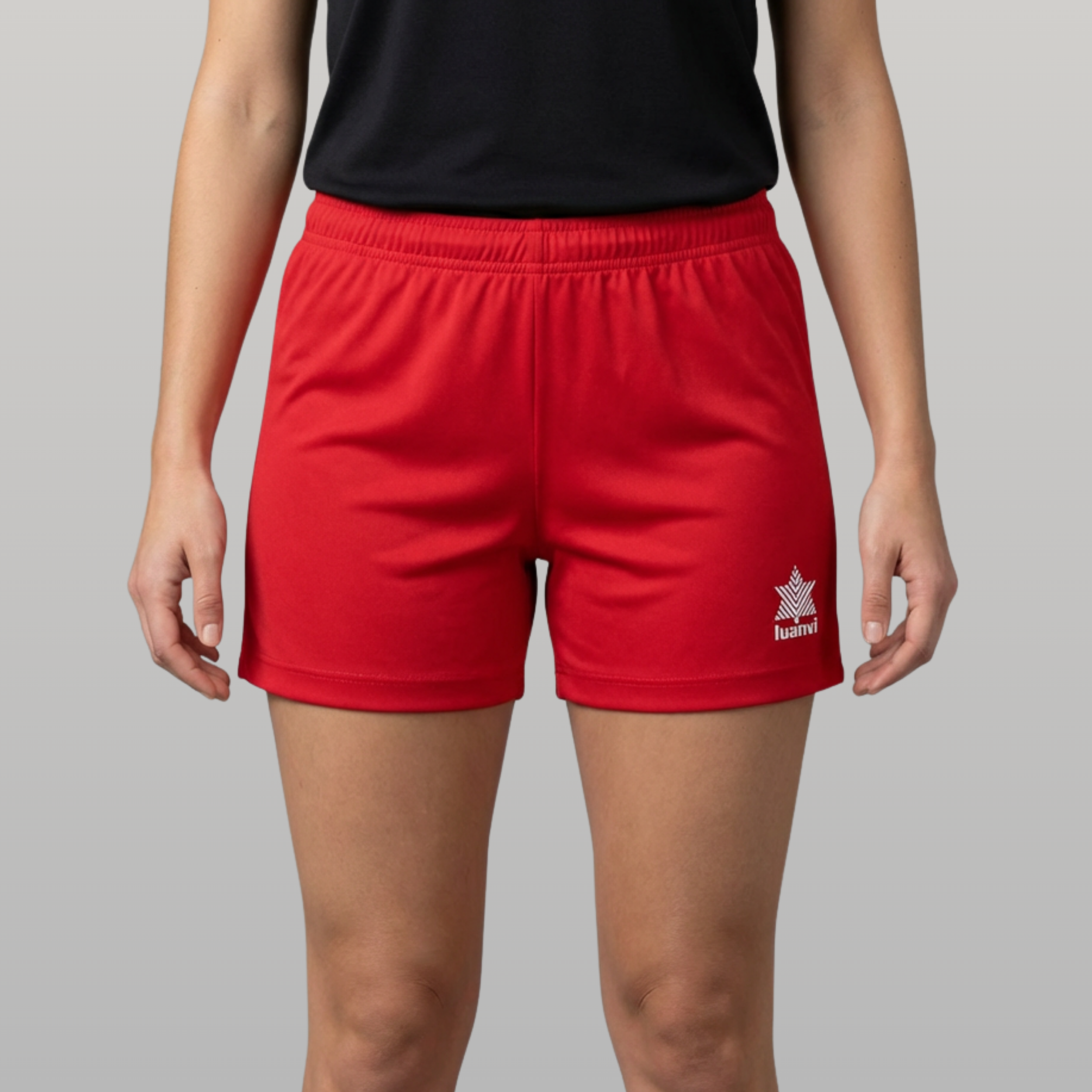 Short Pol Sra - Rojo