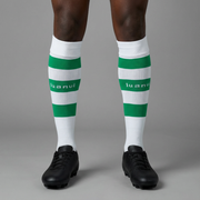 Media Listada - Blanco/Verde