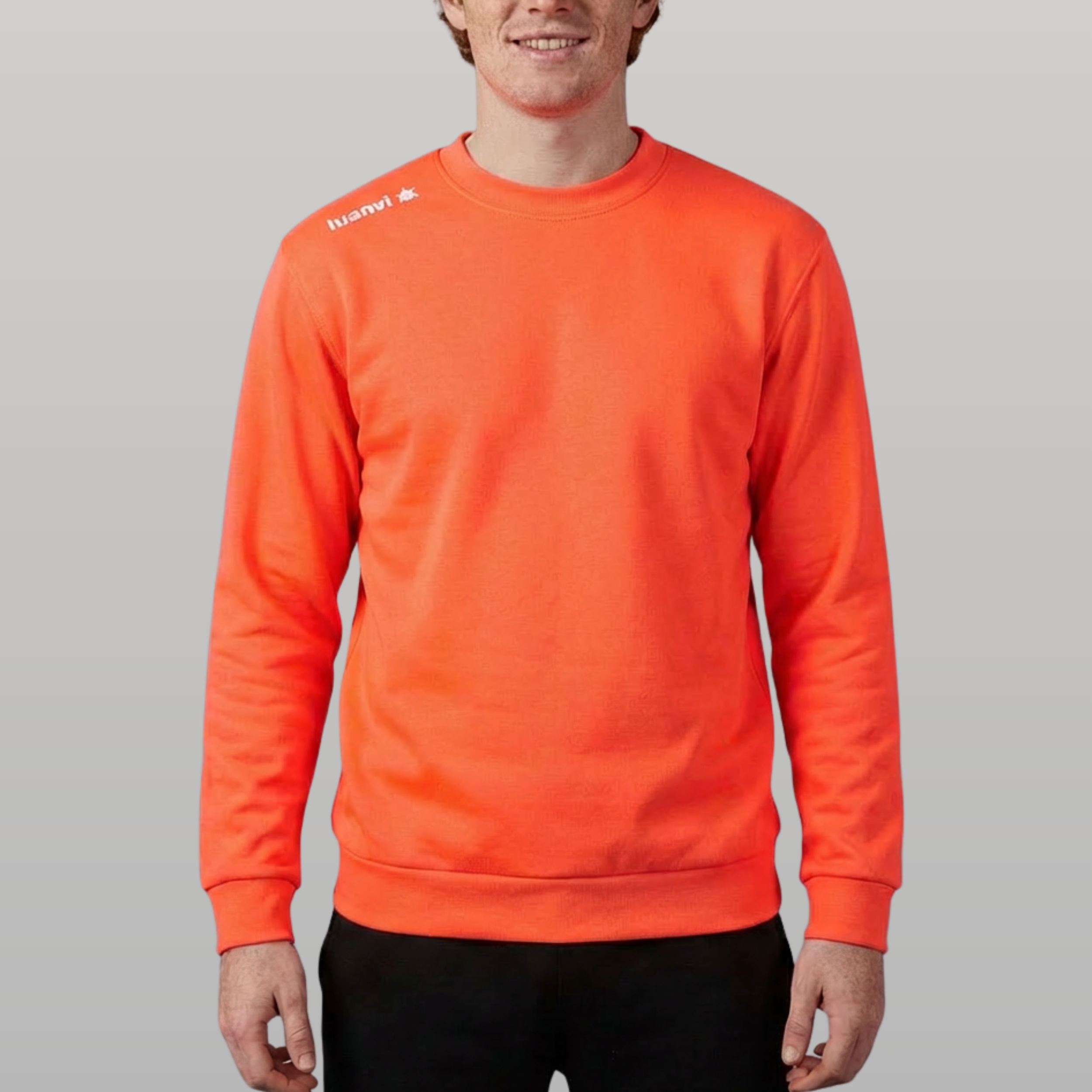 Sudadera Nocaut - Naranja Flúor