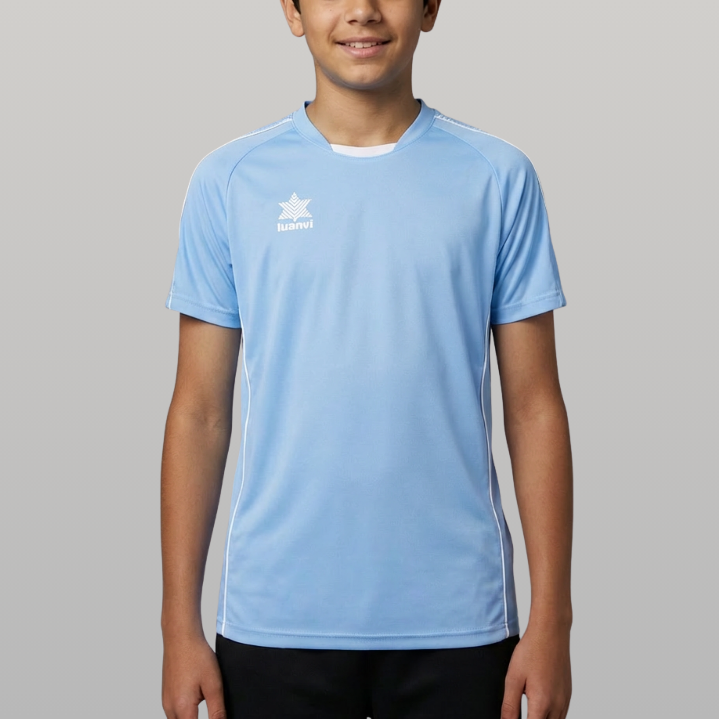 Camiseta Premium Niño - Celeste