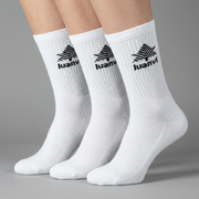 Pack de 3 calcetines de media caña - Blanco