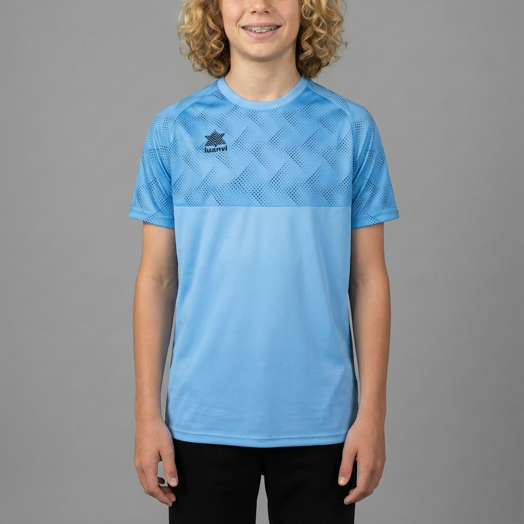 Camiseta Miami Niño - Celeste