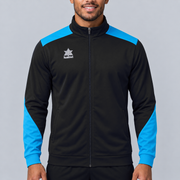 Chaqueta Deportiva Luanvi Duo - Negro/Turquesa