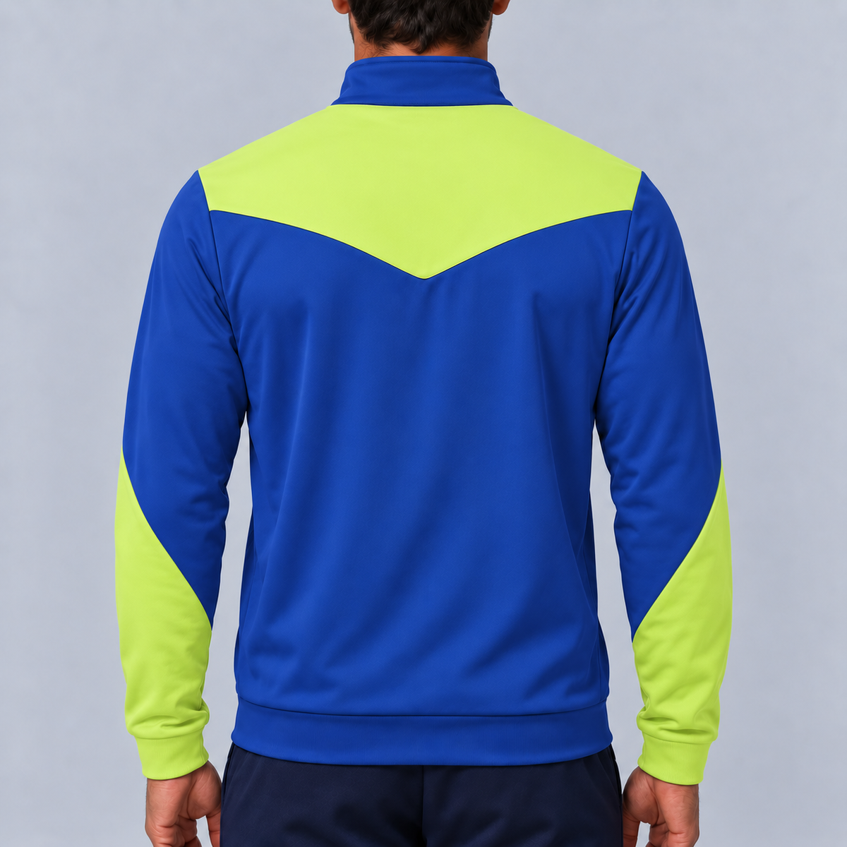 Chaqueta Deportiva Luanvi Duo - Marino/Pistacho