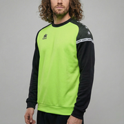 Sudadera Open - Pistacho/Negro